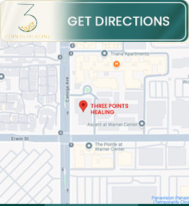Get Directions to Three Points Healing, Wellness Clinic in Woodland Hills, CA