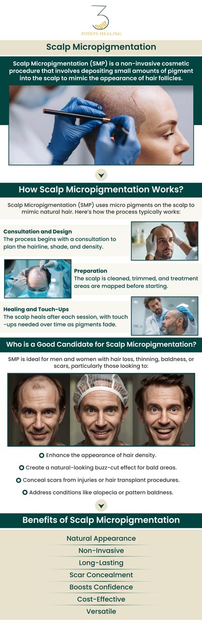 Scalp Micropigmentation is a non-invasive treatment designed to mimic the appearance of hair follicles. It creates a fuller, more natural look for individuals with thinning or receding hairlines. Mina Liu specializes in delivering customized results tailored to each client's unique hair goals. For more information, contact us or book an appointment. Our clinics are conveniently located in Olympia, WA, Federal Way, WA, and Woodland Hills, CA. Scalp Micropigmentation is a non-invasive treatment designed to mimic the appearance of hair follicles. It creates a fuller, more natural look for individuals with thinning or receding hairlines. Mina Liu specializes in delivering customized results tailored to each client's unique hair goals. For more information, contact us or book an appointment. Our clinics are conveniently located in Olympia, WA, Federal Way, WA, and Woodland Hills, CA.